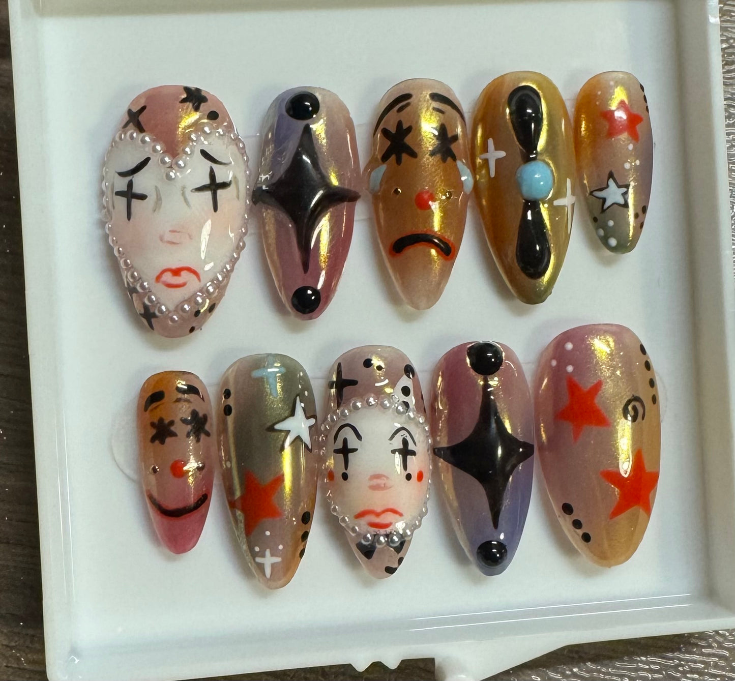 Custom press on nails